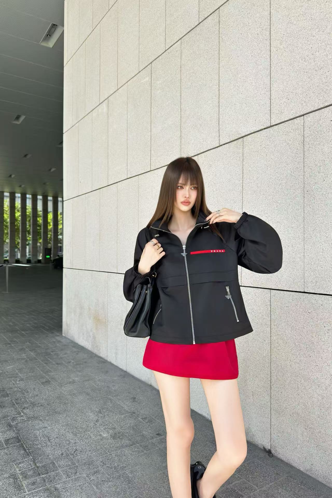 PR4DA フード付きジップアップジャケット【50％割引+送料無料】