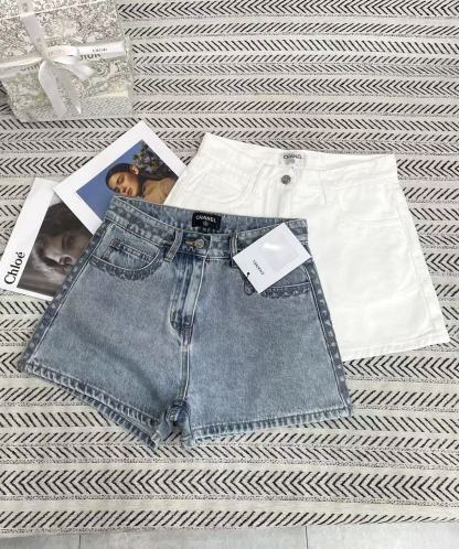 CHANE1 シンプルデニムショートパンツ【50％割引+送料無料】