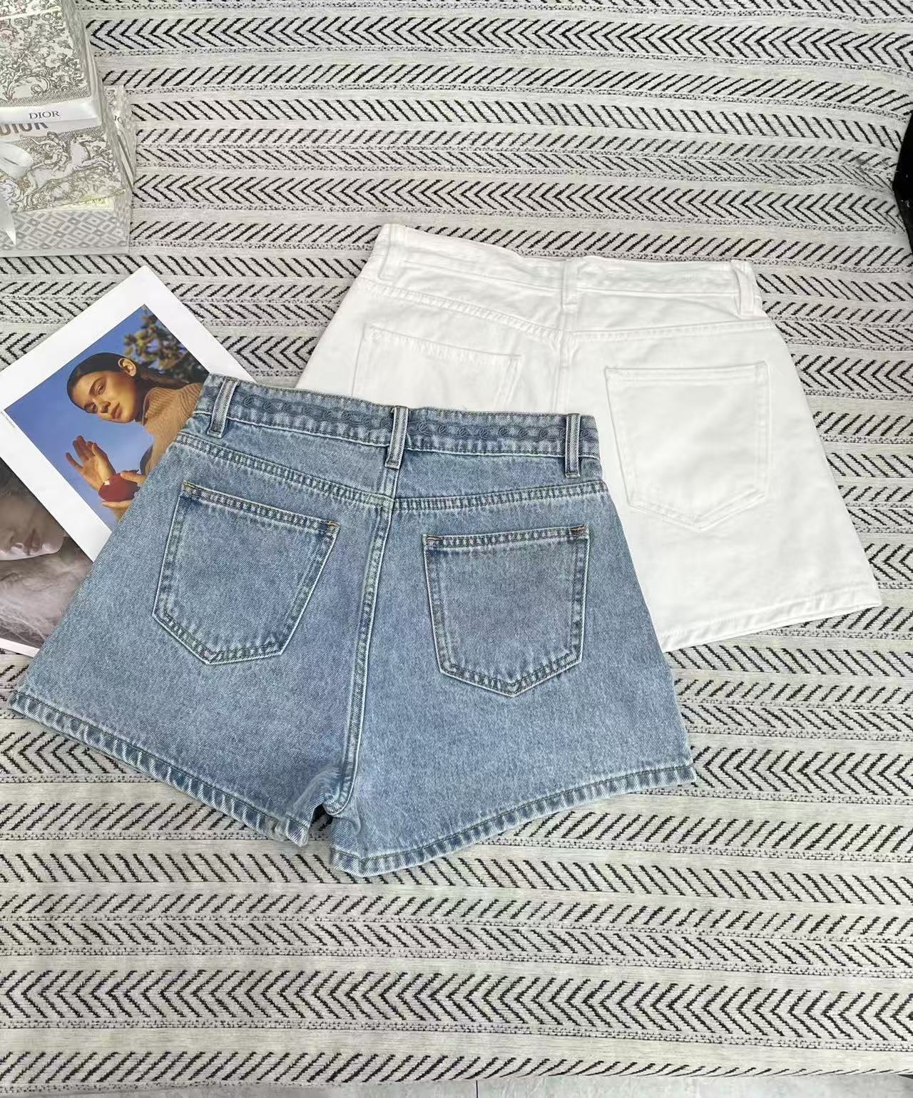 CHANE1 シンプルデニムショートパンツ【50％割引+送料無料】