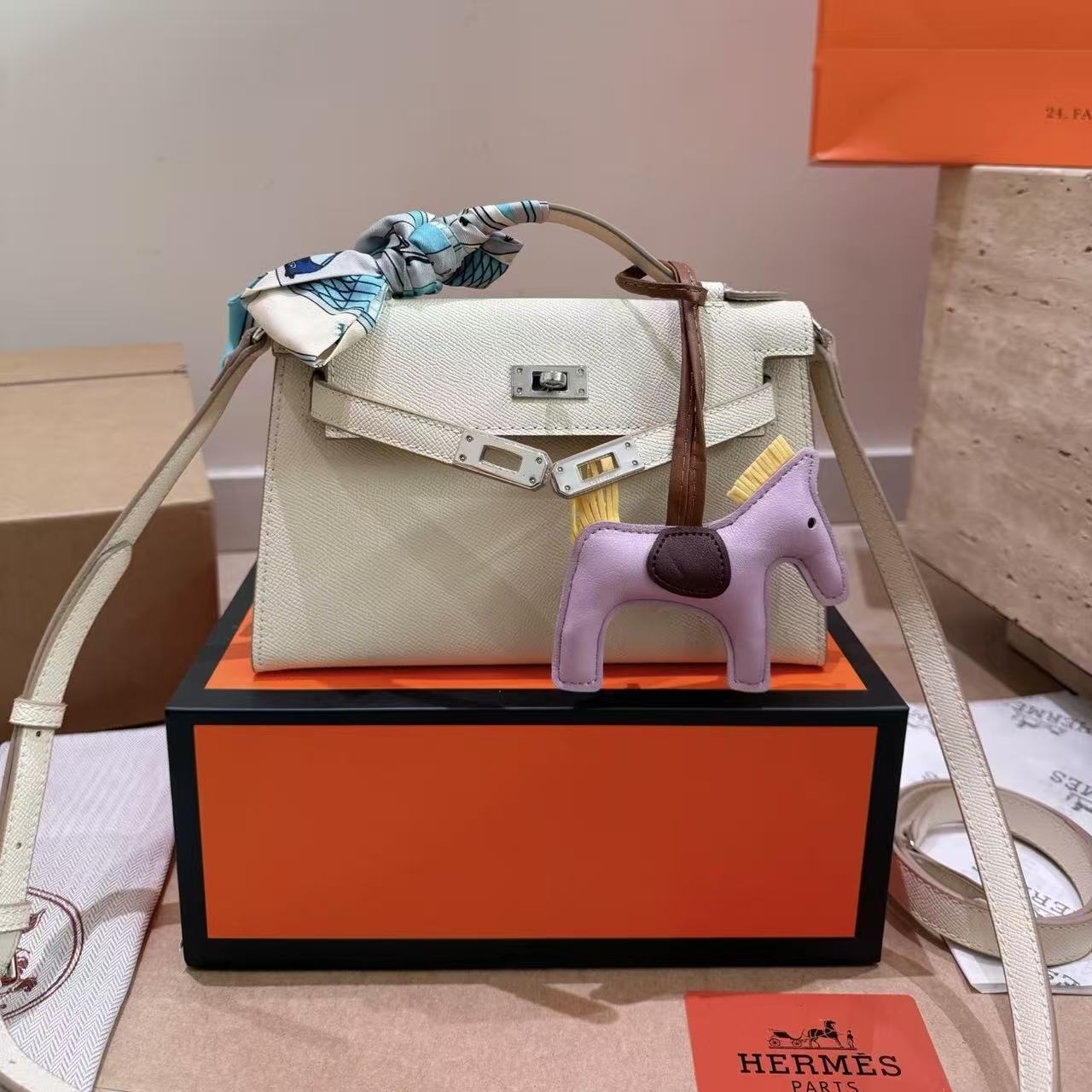 HERME5 Kellyトートバッグ【50％割引+送料無料】