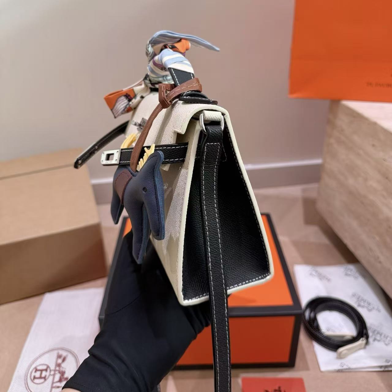 HERME5 Kellyトートバッグ【50％割引+送料無料】