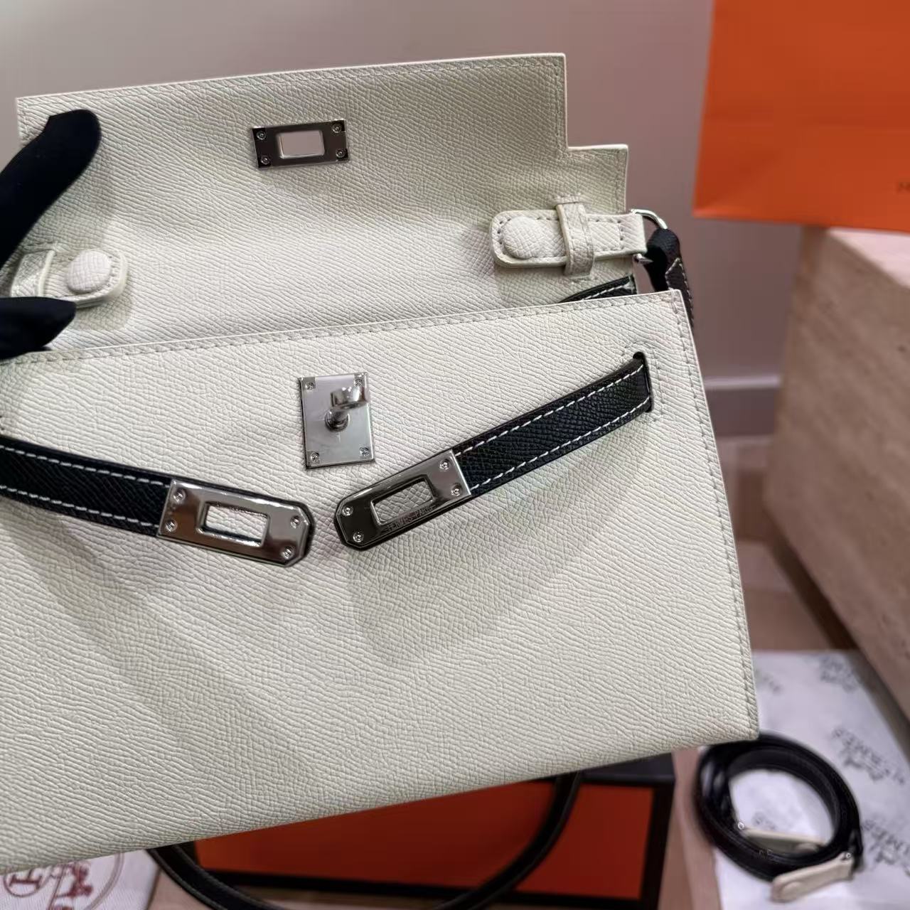 HERME5 Kellyトートバッグ【50％割引+送料無料】