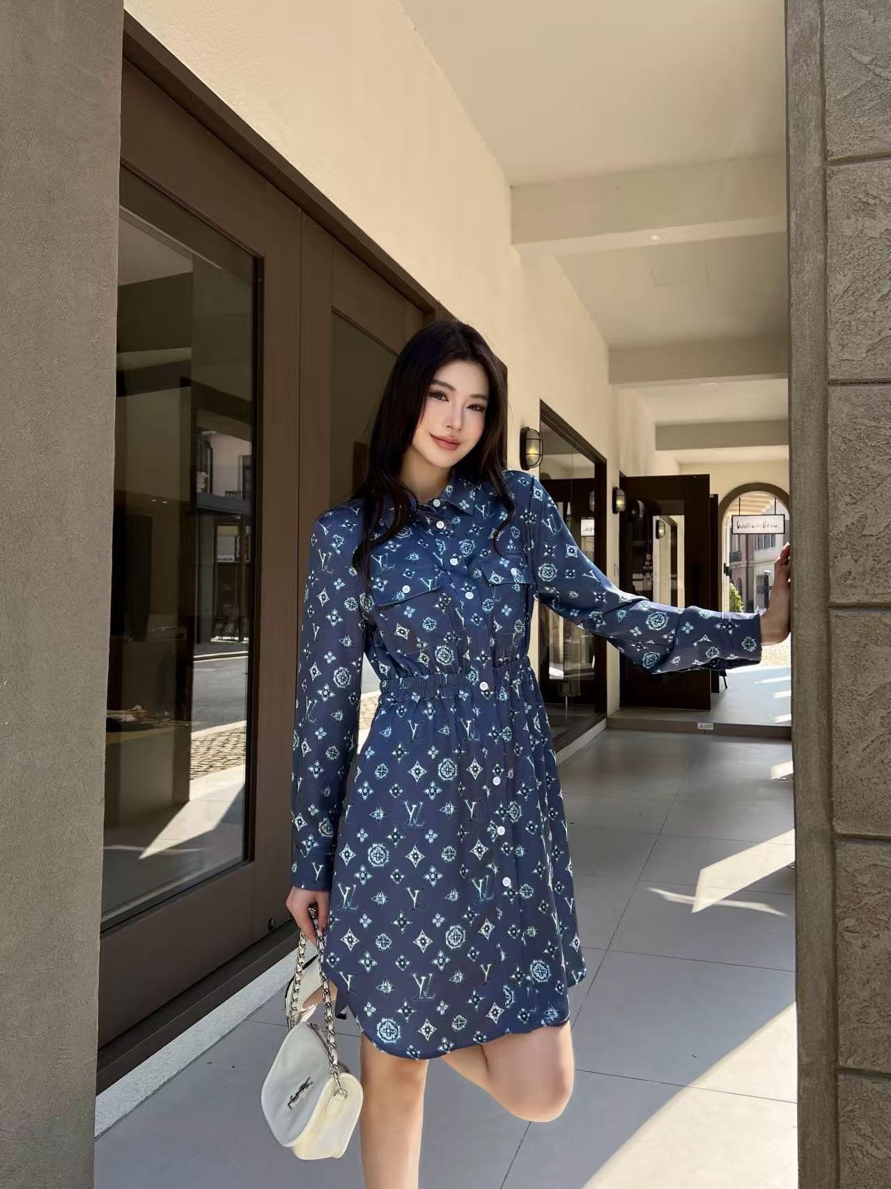 LVプリントドレス【50％割引+送料無料】