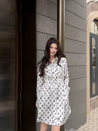 LVプリントドレス【50％割引+送料無料】