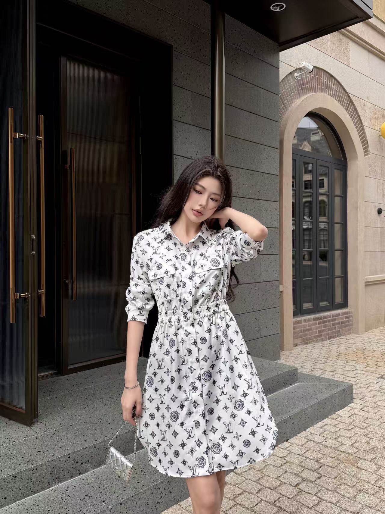 LVプリントドレス【50％割引+送料無料】