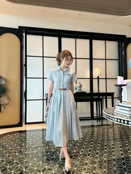 M1UM1U 高品質縦縞レタードレス【50％割引+送料無料】