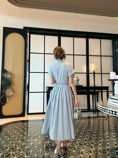 M1UM1U 高品質縦縞レタードレス【50％割引+送料無料】