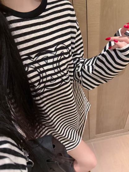 CEL1NE 凱旋門 ストライプ Tシャツ【50％割引+送料無料】