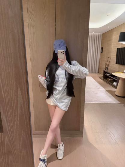 CEL1NE 凱旋門 ストライプ Tシャツ【50％割引+送料無料】