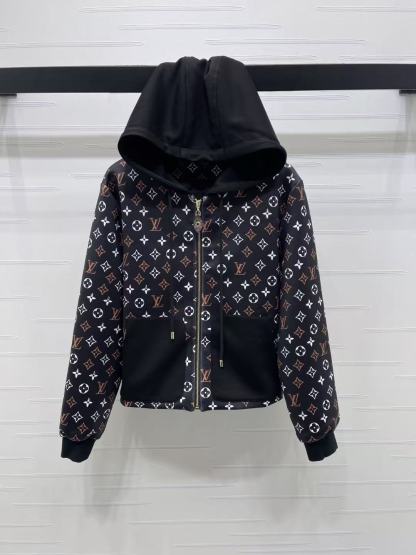 LVプリントフード付きジャケット【50％割引+送料無料】
