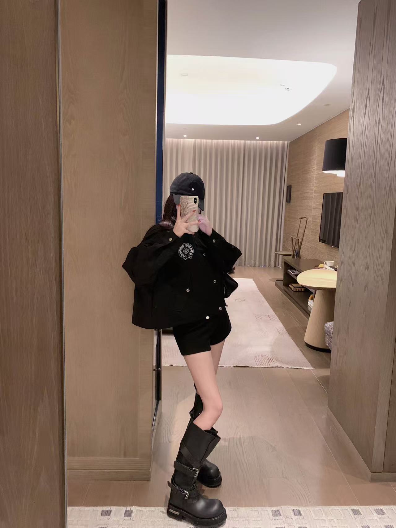 Chr0me Heartsボタンダウントレンチコート【50％割引+送料無料】