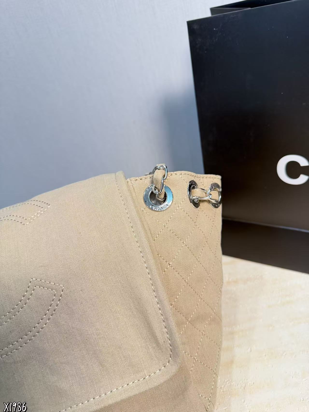 CHANE1 フラップデニムチェーンバッグ【50％割引+送料無料】