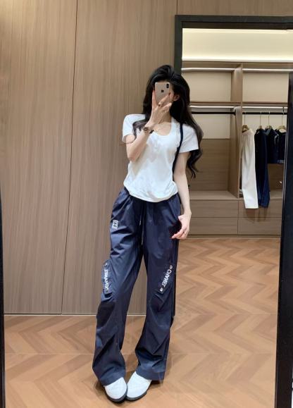 CHANE1 ダブルCレター カジュアルパンツ【50％割引+送料無料】