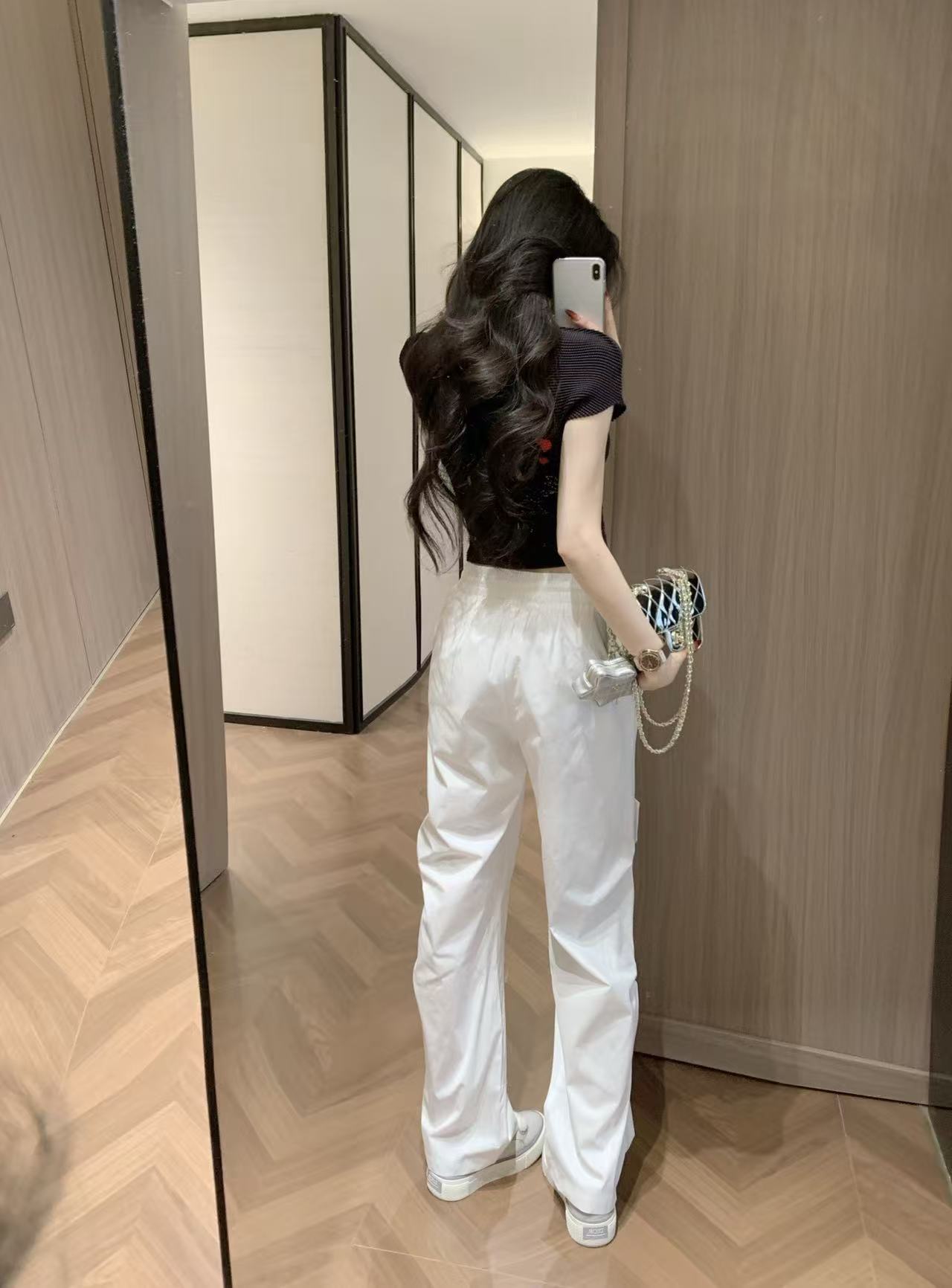 CHANE1 ダブルCレター カジュアルパンツ【50％割引+送料無料】