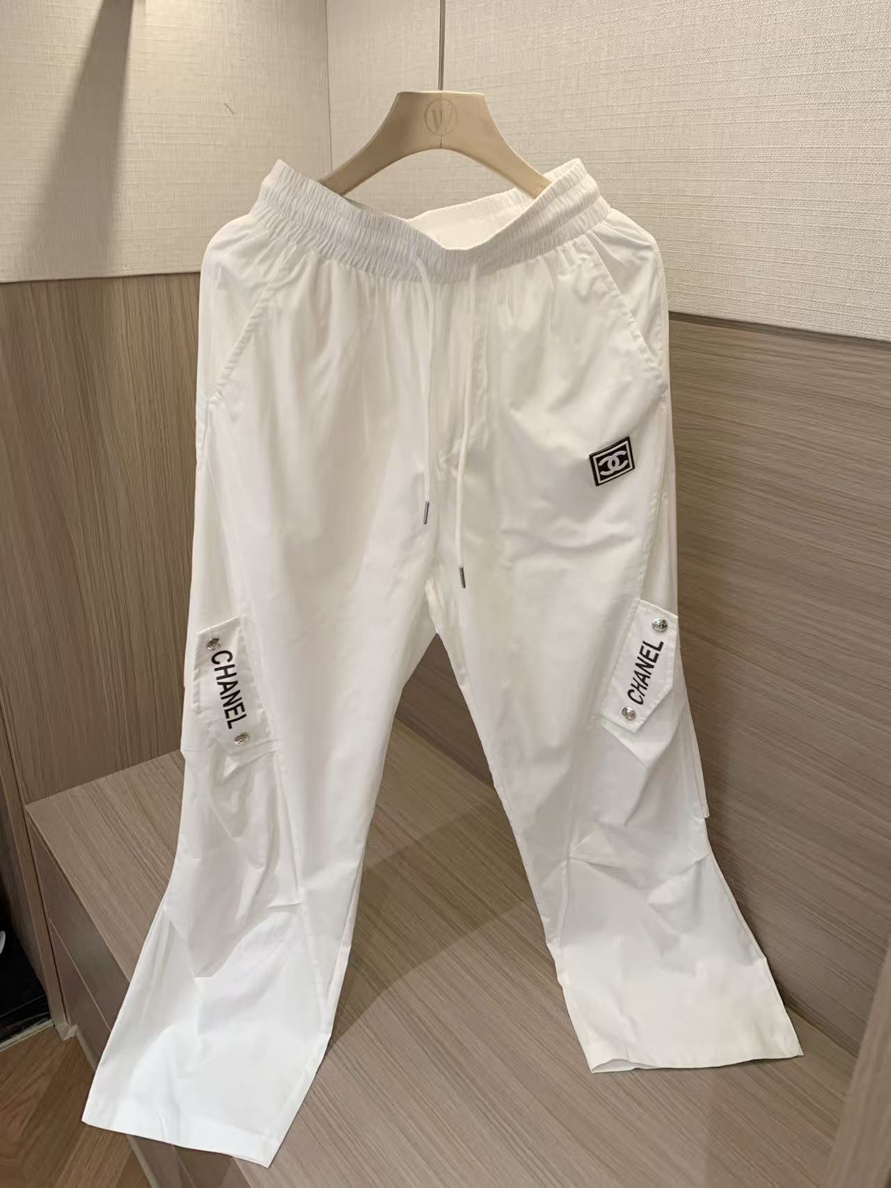 CHANE1 ダブルCレター カジュアルパンツ【50％割引+送料無料】