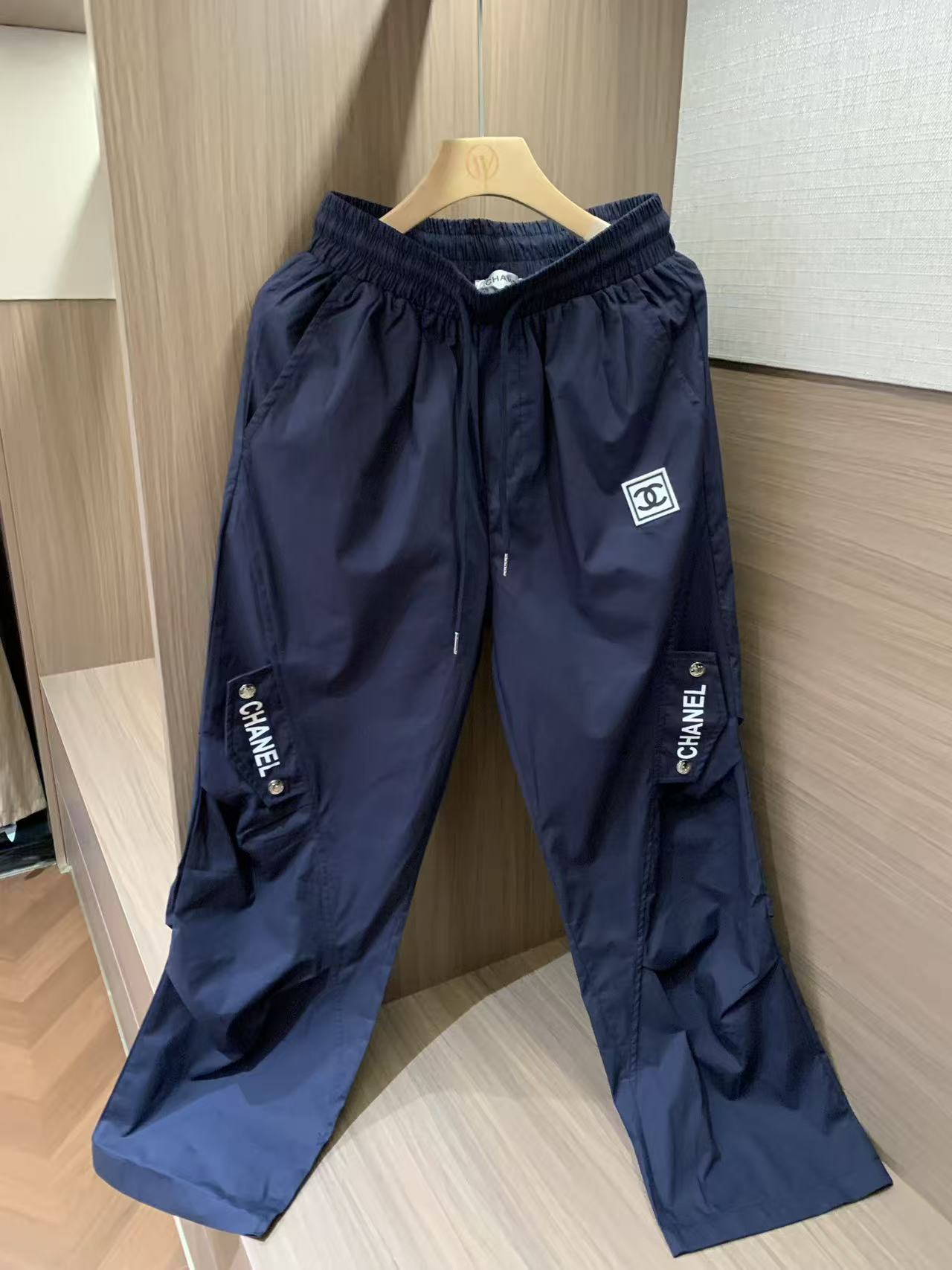 CHANE1 ダブルCレター カジュアルパンツ【50％割引+送料無料】