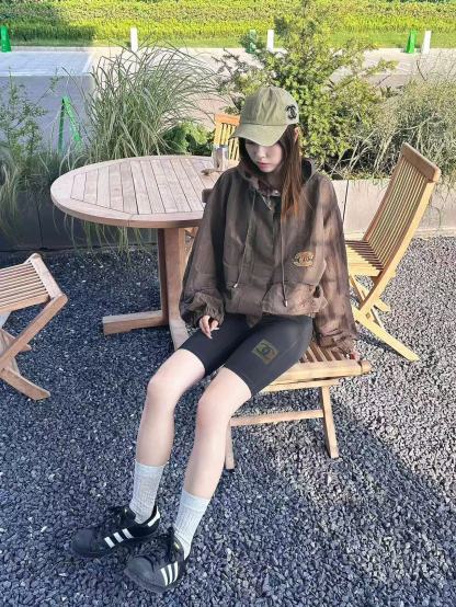 CHANE1 ダブルC フードジャケット【50％割引+送料無料】