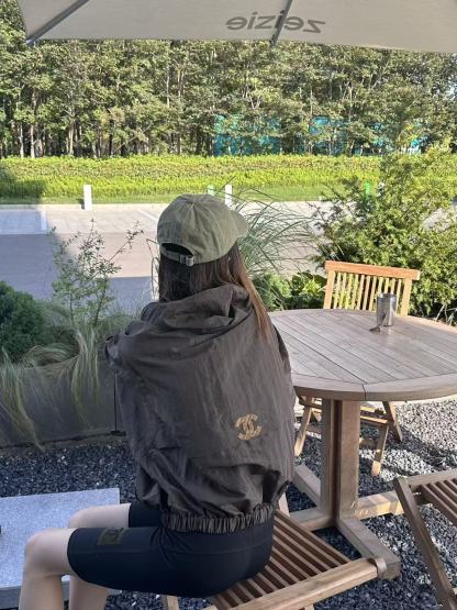 CHANE1 ダブルC フードジャケット【50％割引+送料無料】