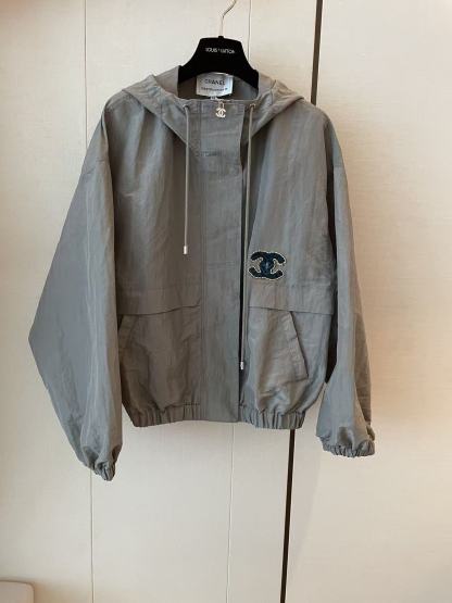 CHANE1 ダブルC フードジャケット【50％割引+送料無料】