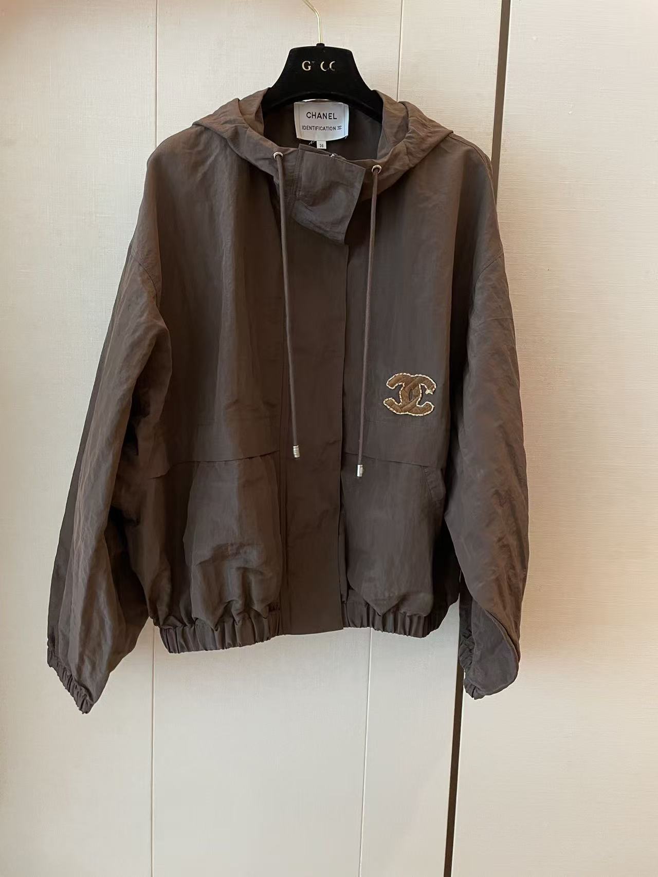 CHANE1 ダブルC フードジャケット【50％割引+送料無料】