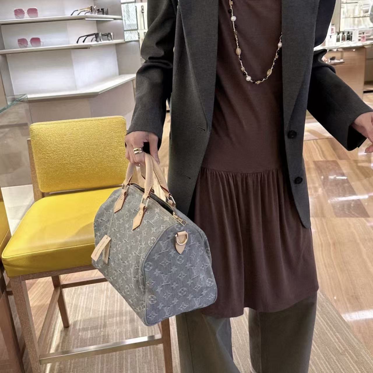 LV Speedyデニムハンドバッグ【50％割引+送料無料】