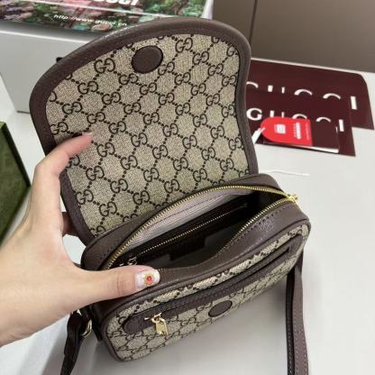 GUCC1 ジャカード ショルダーバッグ【50％割引+送料無料】