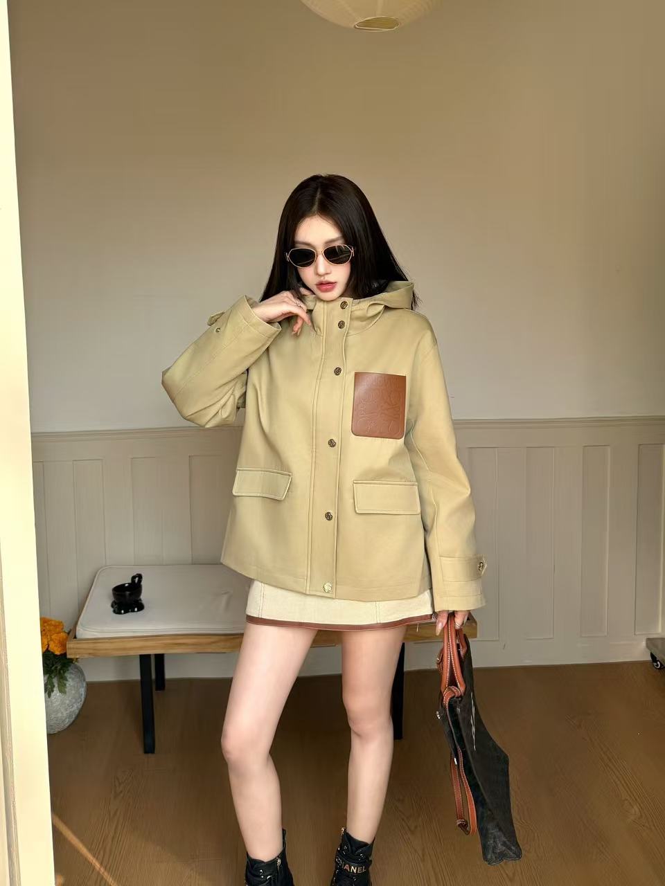 L0WEW フード付きジャケット【50％割引+送料無料】