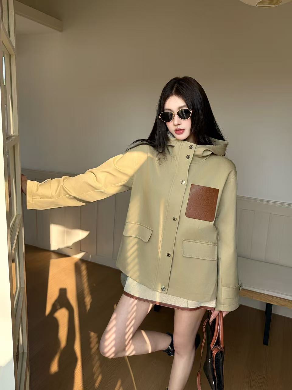 L0WEW フード付きジャケット【50％割引+送料無料】