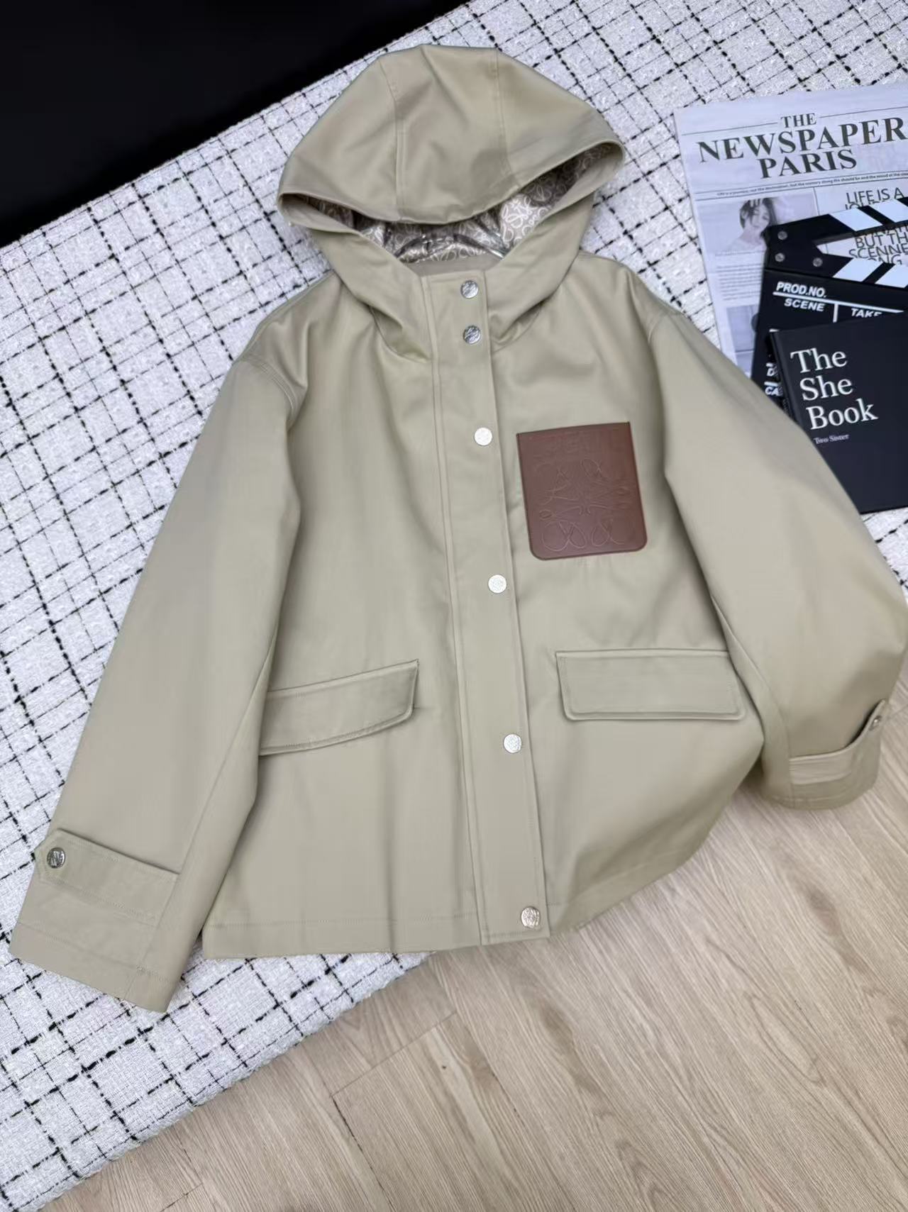 L0WEW フード付きジャケット【50％割引+送料無料】