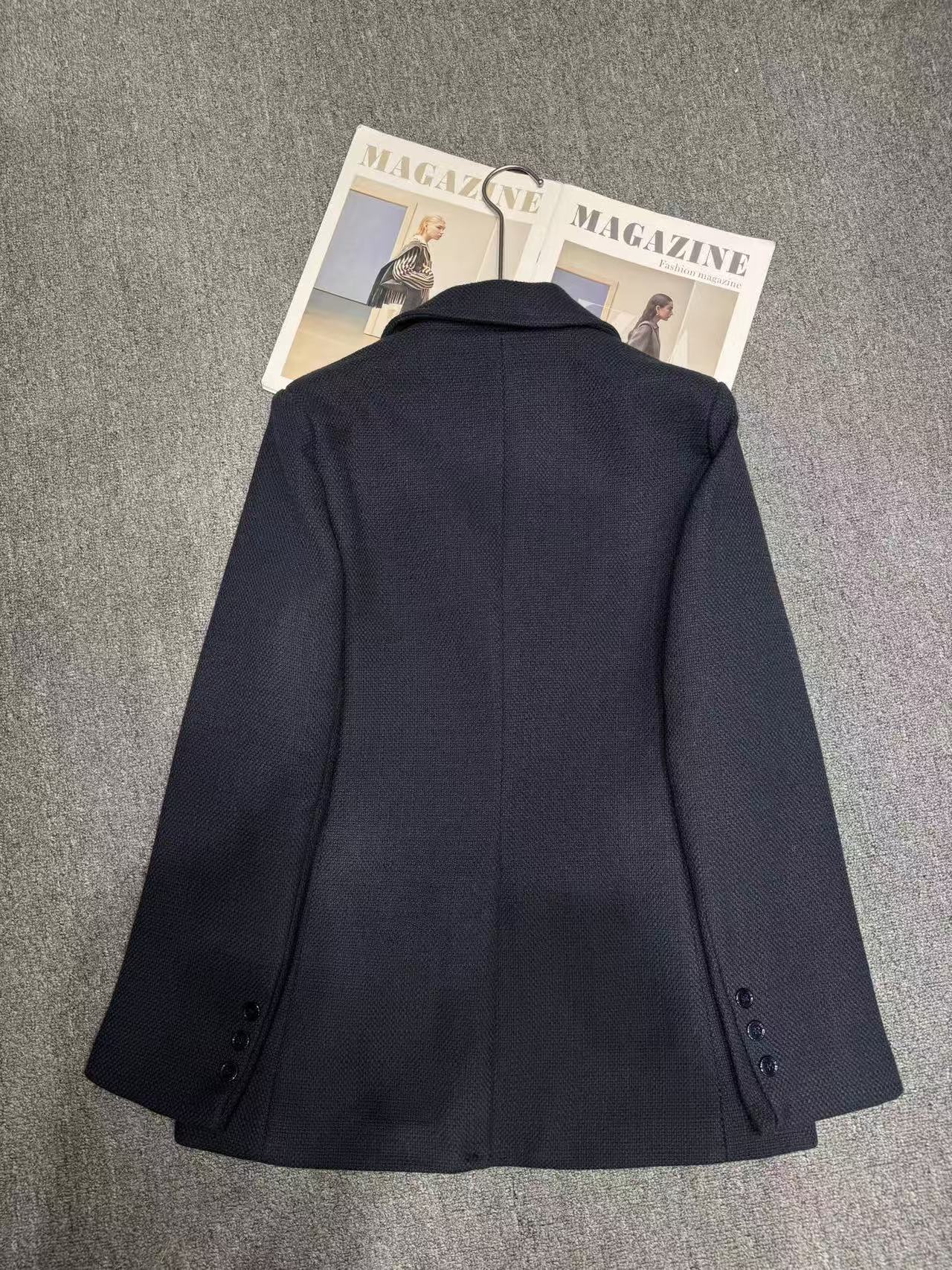 CHANE1 ダブルC刺繍スーツジャケット【50％割引+送料無料】