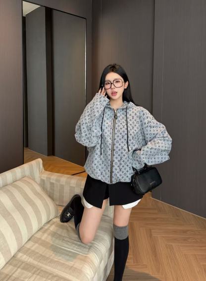 LVジャカードフードジャケット【50％割引+送料無料】