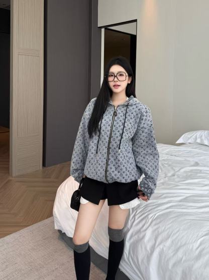 LVジャカードフードジャケット【50％割引+送料無料】