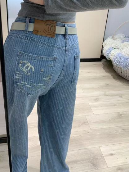 CHANE1 ダブルCジーンズ【50％割引+送料無料】