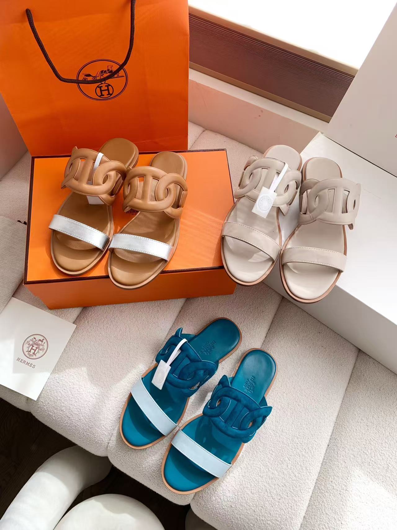 HERME5高品質豚の鼻のスリッパ【50％割引+送料無料】