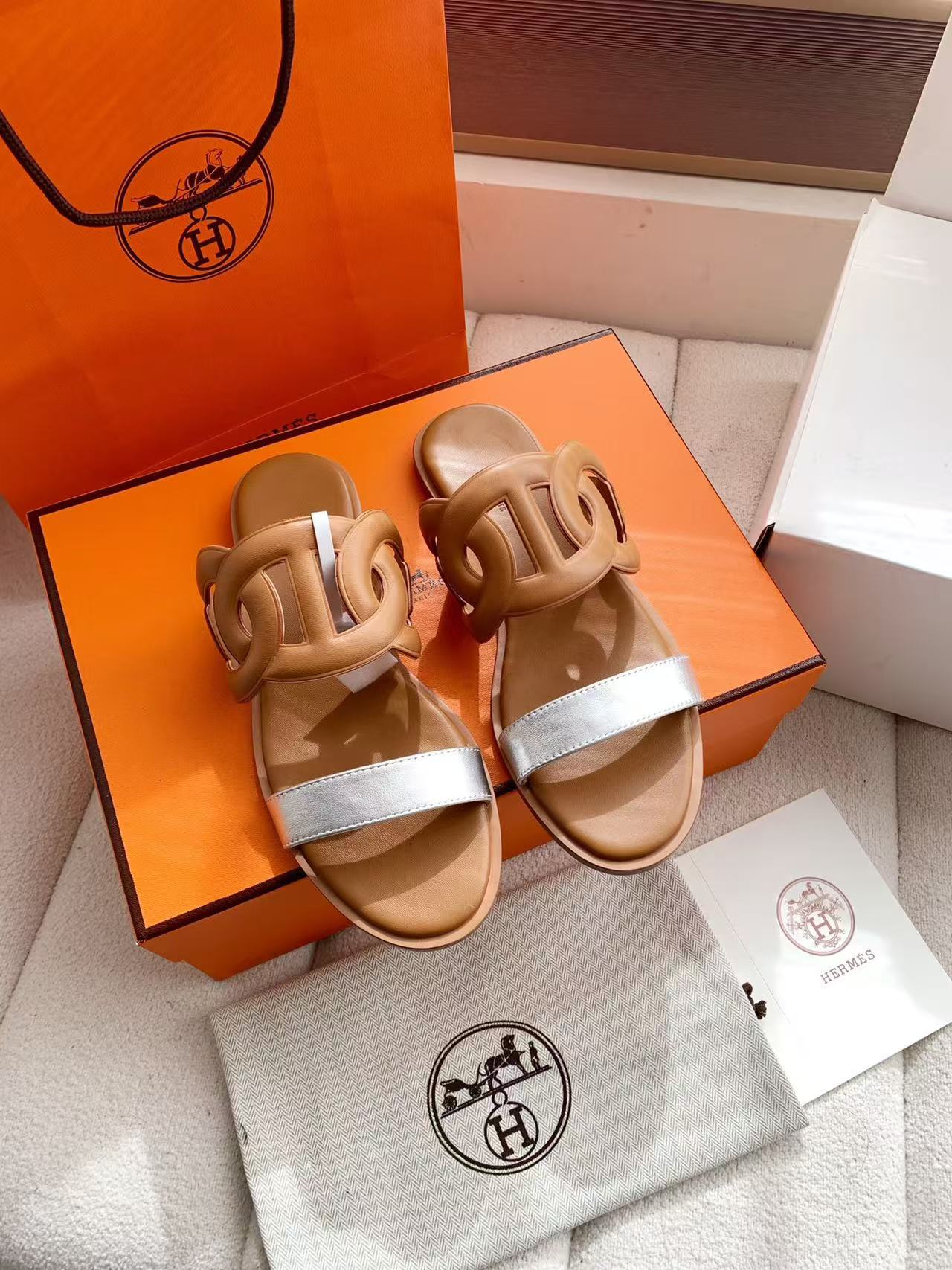 HERME5高品質豚の鼻のスリッパ【50％割引+送料無料】