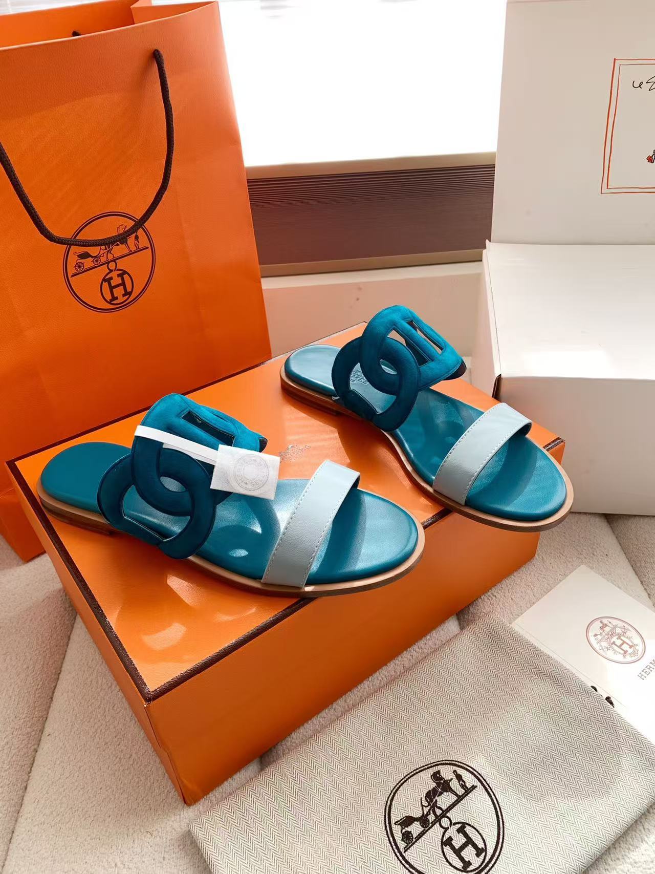 HERME5高品質豚の鼻のスリッパ【50％割引+送料無料】