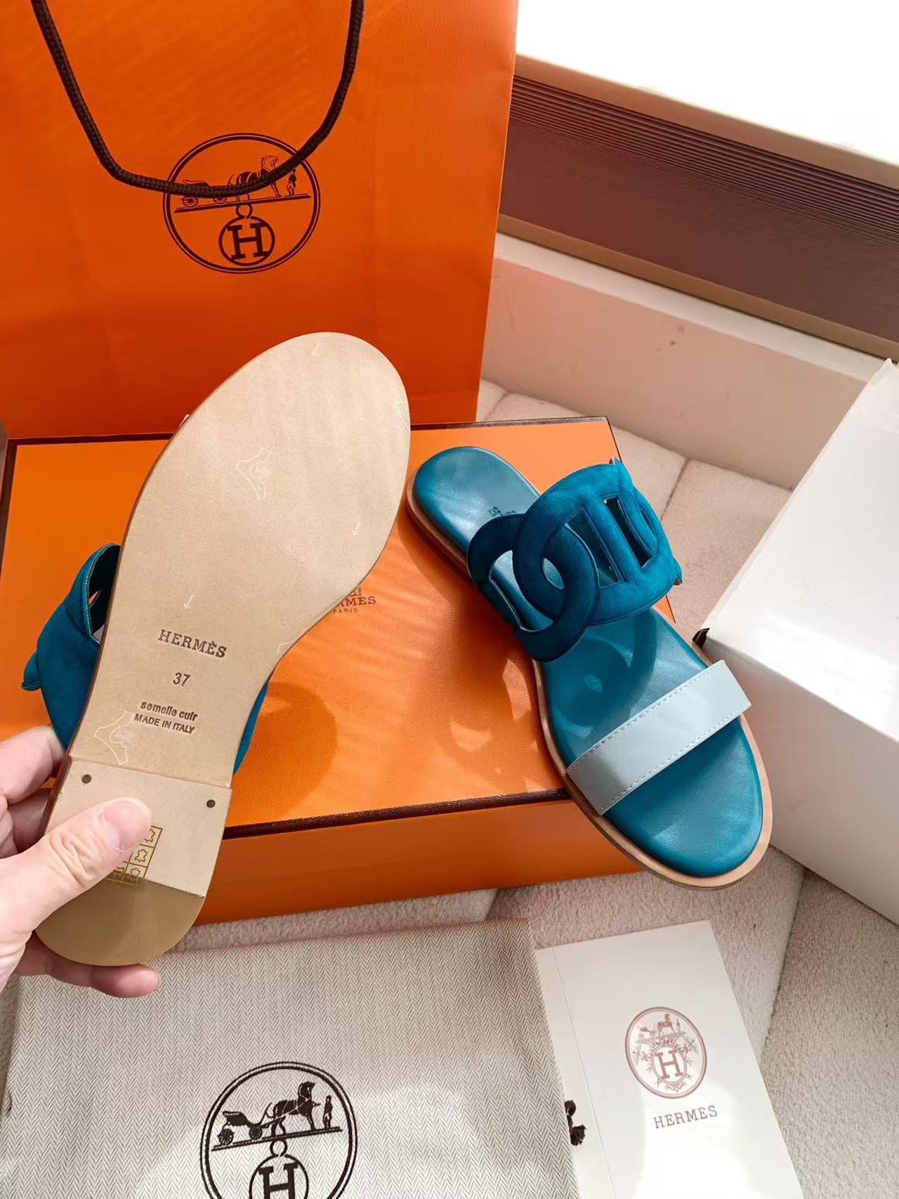 HERME5高品質豚の鼻のスリッパ【50％割引+送料無料】