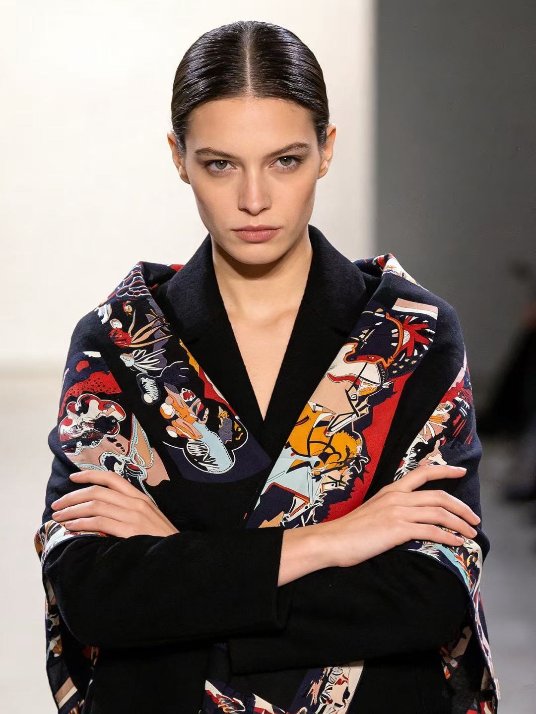 HEME5 高品質両面カシミヤマフラー【50％割引+送料無料】