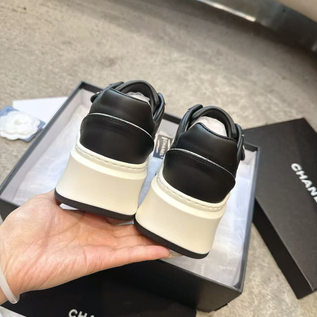 CHANE1 高品質パンダ厚底カジュアルシューズ【50％割引+送料無料】