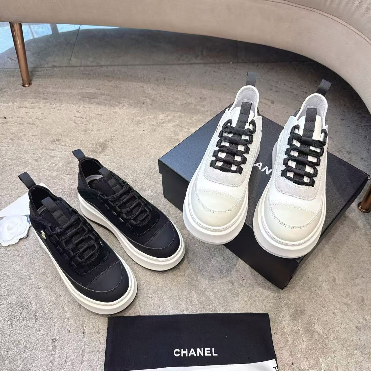 CHANE1 高品質パンダカラーブロックカジュアルシューズ【50％割引+送料無料】