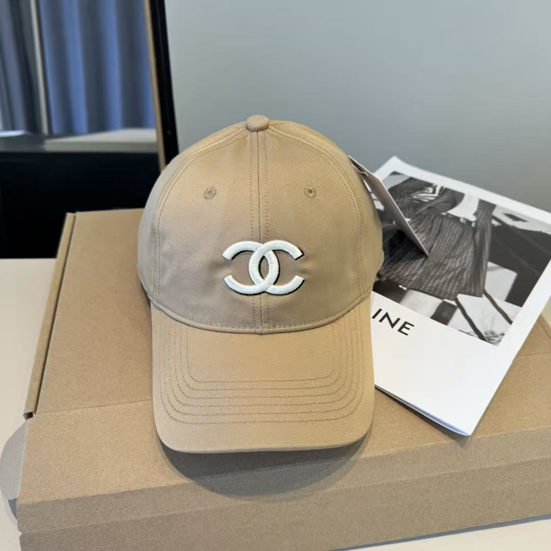CHANE1 シンプルダブルCベースボールキャップ【50％割引+送料無料】