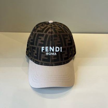 FEND1 刺繍入りレターベースボールキャップ【50％割引+送料無料】