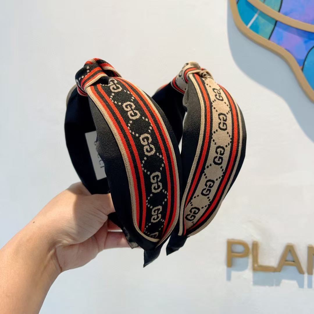 GUCC1 ジャカードヘッドバンド【50％割引+送料無料】