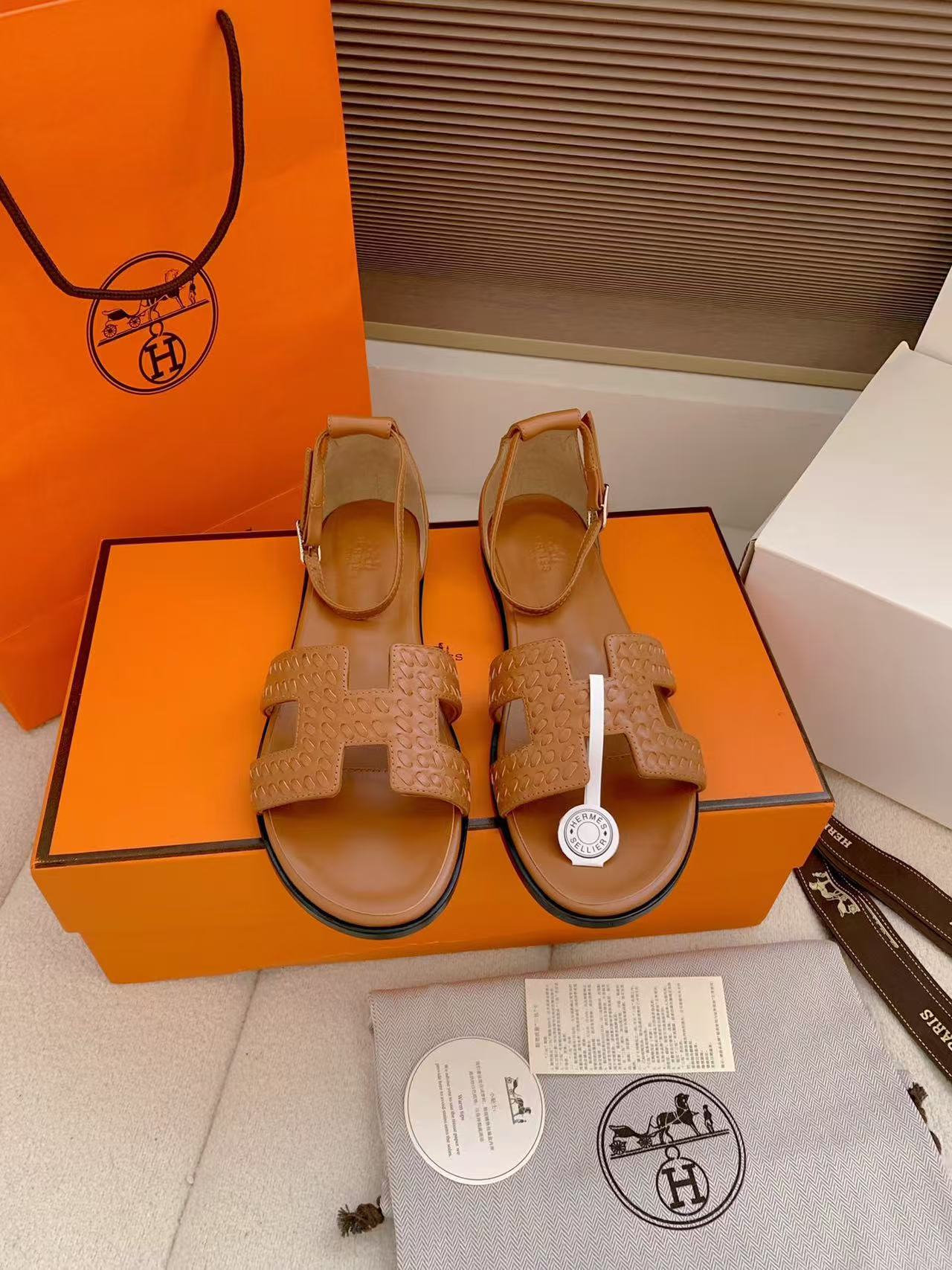 HEMRE5 高品質シープスキンフラットサンダル【50％割引+送料無料】