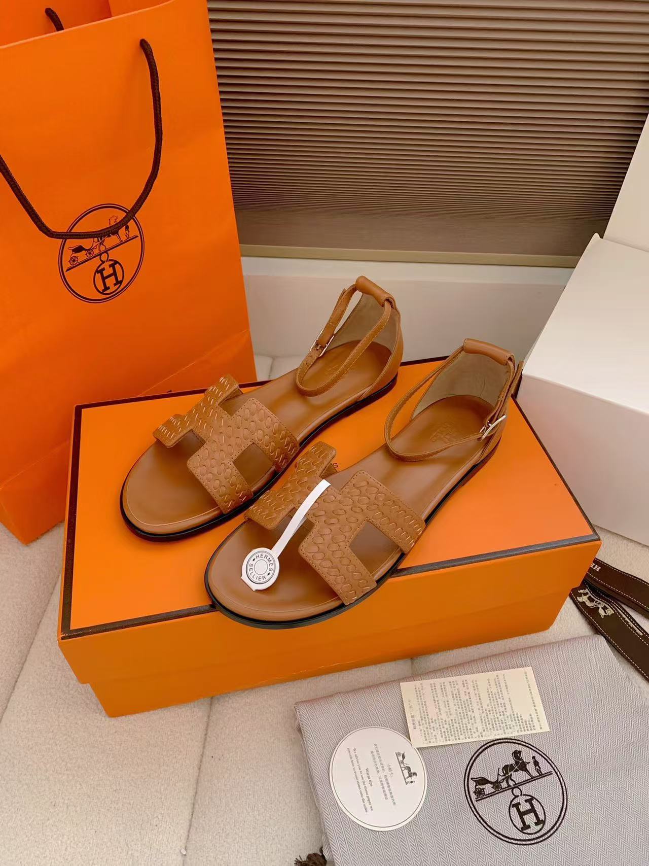 HEMRE5 高品質シープスキンフラットサンダル【50％割引+送料無料】