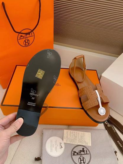 HEMRE5 高品質シープスキンフラットサンダル【50％割引+送料無料】