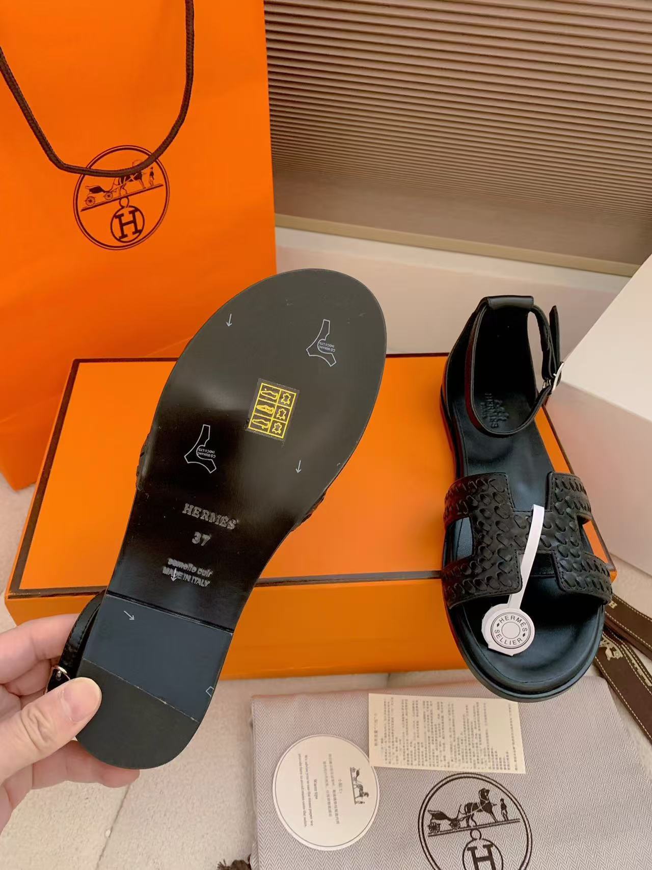 HEMRE5 高品質シープスキンフラットサンダル【50％割引+送料無料】