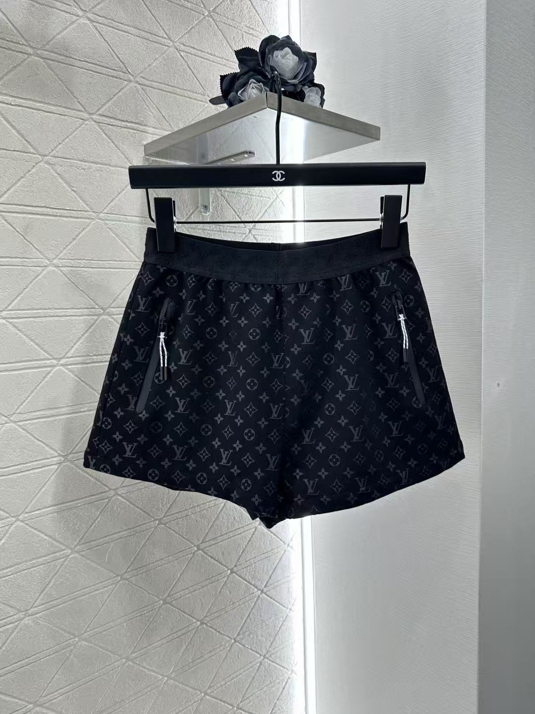 LVプリントジャケット+ショーツツーピースセット【50％割引+送料無料】