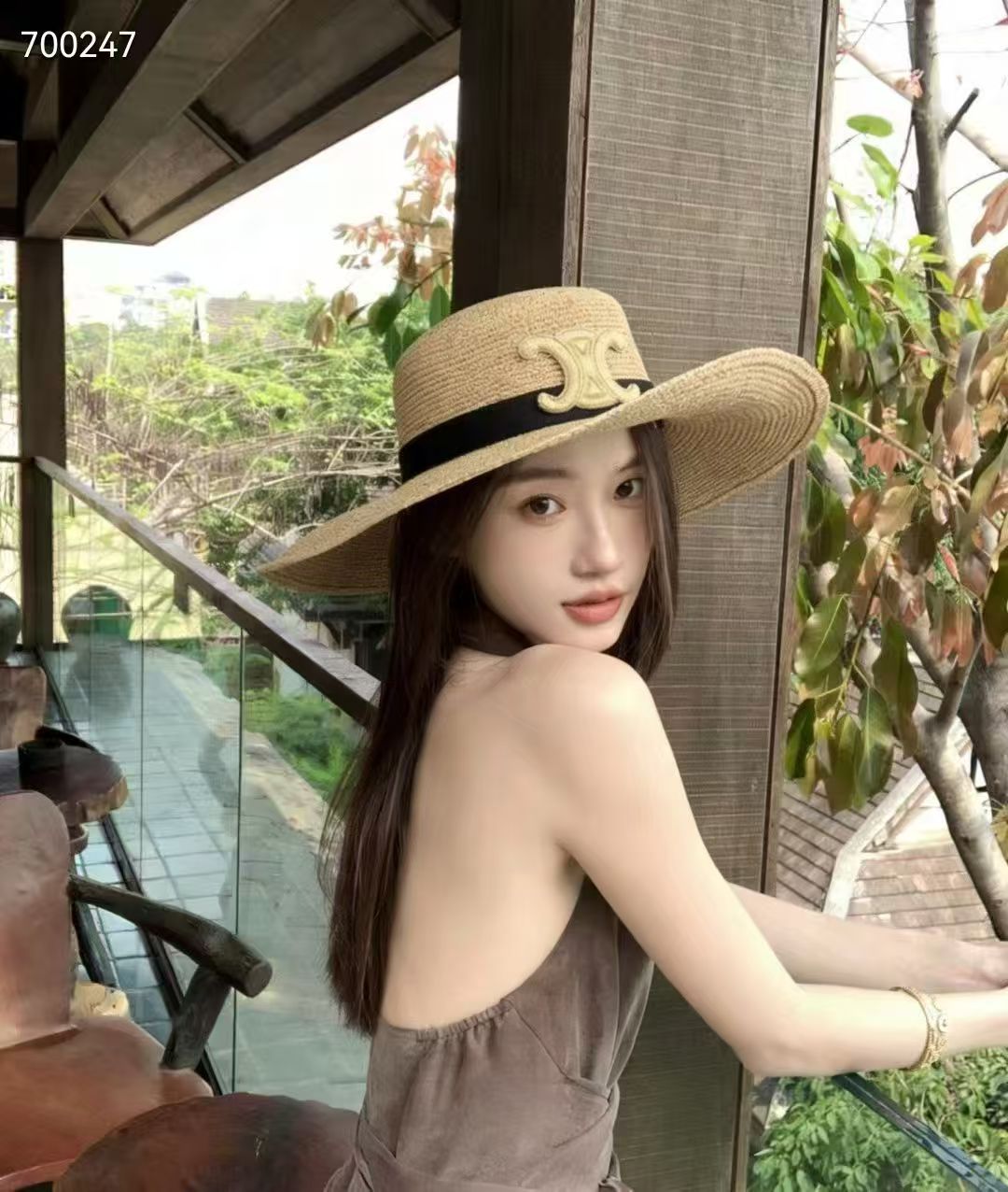 CEL1NE 凱旋門ウーブンハット【50％割引+送料無料】