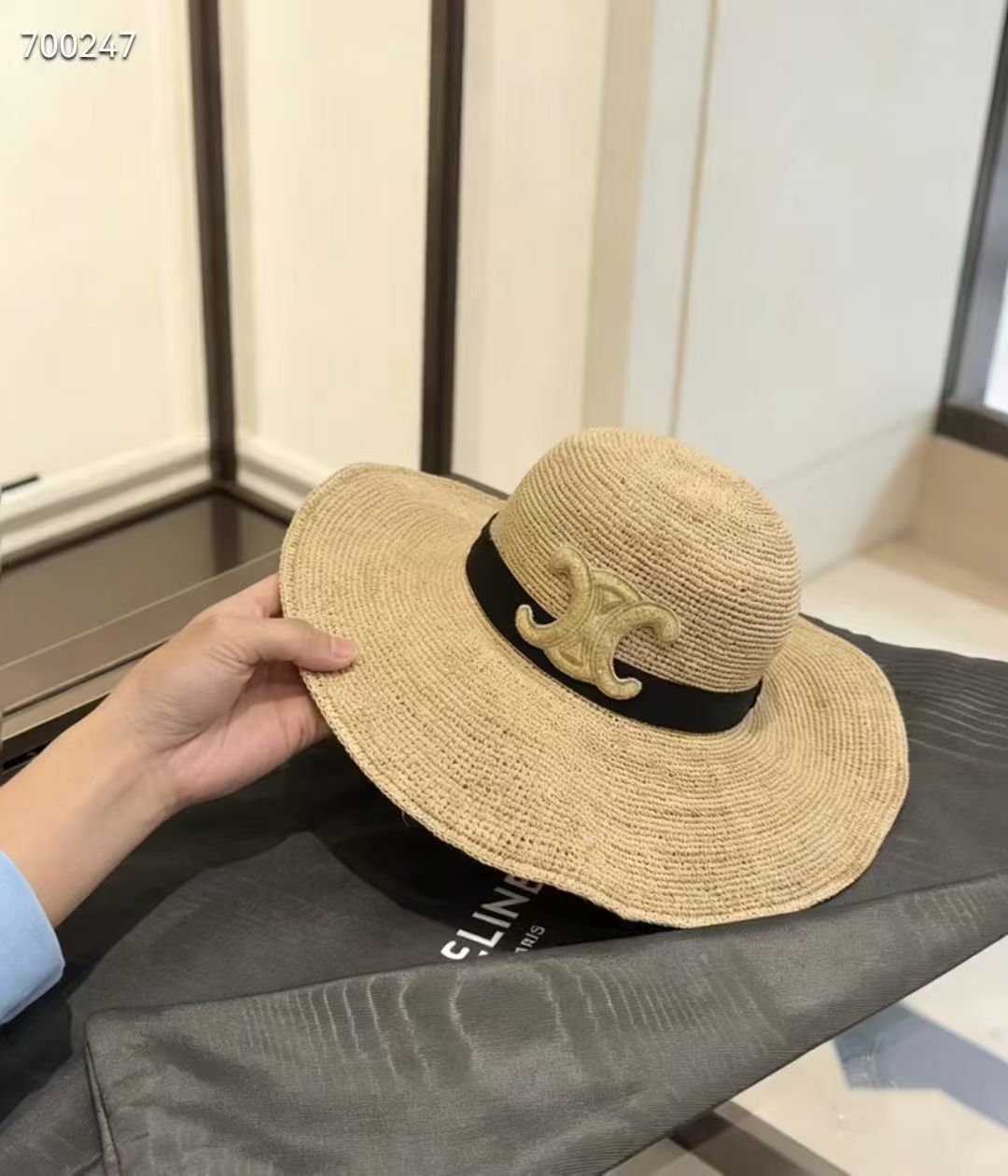 CEL1NE 凱旋門ウーブンハット【50％割引+送料無料】